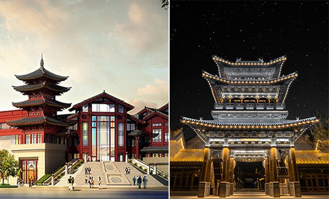 “潮流”与“古韵”完美对撞：品兰州老街明清仿古建筑商业街设计(图10)